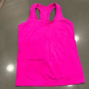 Athleta Momentum Tank in hot pink